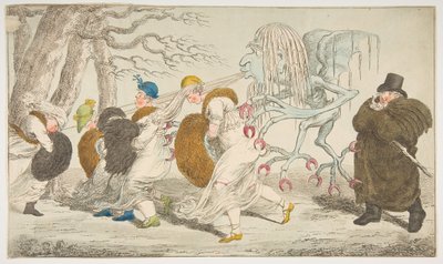 Naga prawda, czyli Nipping Frost, 2 lutego 1803 r. autorstwa Unbekannt