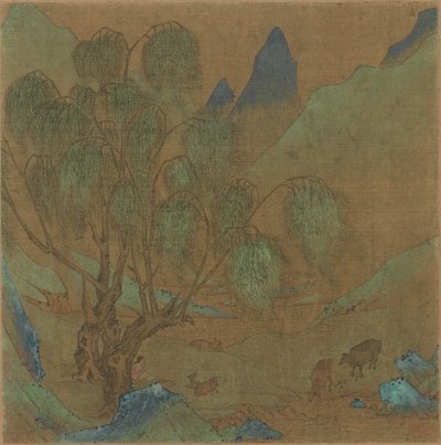Scena pasterska, 1271-1368. autorstwa Unbekannt