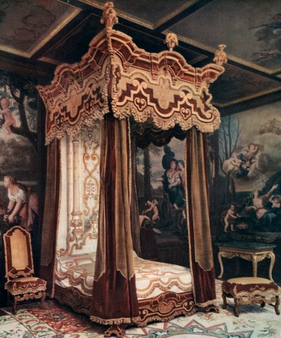 Łóżko królewskie, 1910 autorstwa Unbekannt