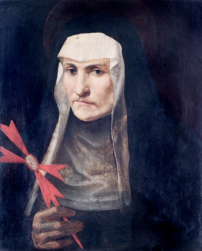 „Święta zakonnica”, połowa XVI wieku autorstwa Unbekannt