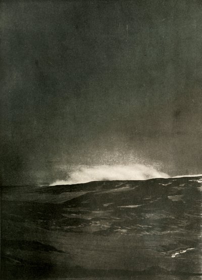 Wybuch pary na Mount Bird, c1908, 1909. autorstwa Unbekannt