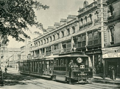 Tramwaj parowy w Sydney, 1901. autorstwa Unbekannt