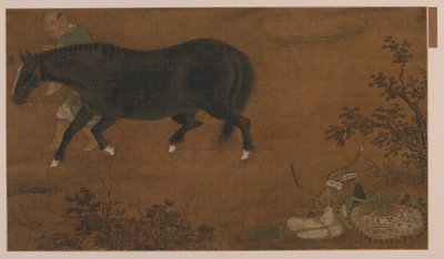 Tatar, jego koń i wyposażenie, dynastia Ming, 1368-1644. autorstwa Unbekannt