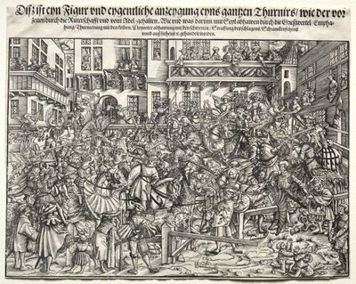 Turniej, 1500s. autorstwa Unbekannt