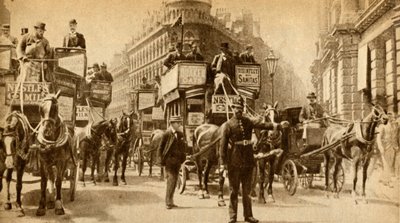Blok drogowy w 1900 r. - Scena przed dworkiem, 1933 r. autorstwa Unbekannt