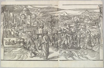 Pogrzeb turecki z fryzu Ces Moeurs et fachons de faire de Turcz Customs and Fas..., 1553. autorstwa Unbekannt