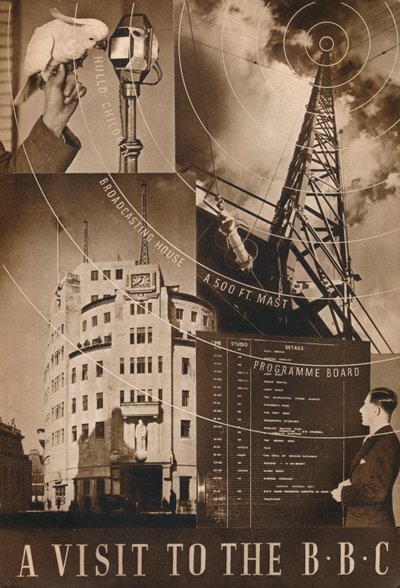 Wizyta w BBC, 1937 autorstwa Unbekannt