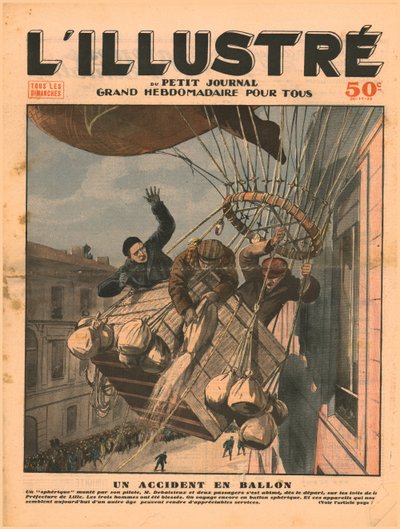 Wypadek balonowy, 1932. autorstwa Unbekannt