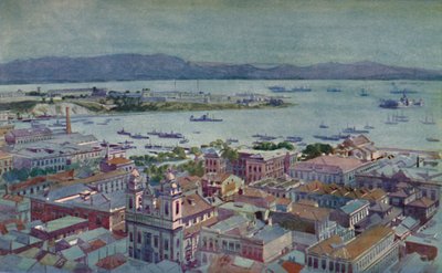 Trochę Rio z Ilha das Cobras i Ilha Fiscal, 1914 autorstwa Unbekannt