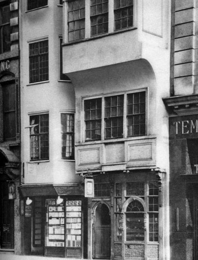 Księgarnia i sklepy tytoniowe na Strand, Londyn, 1926-1927 autorstwa Unbekannt