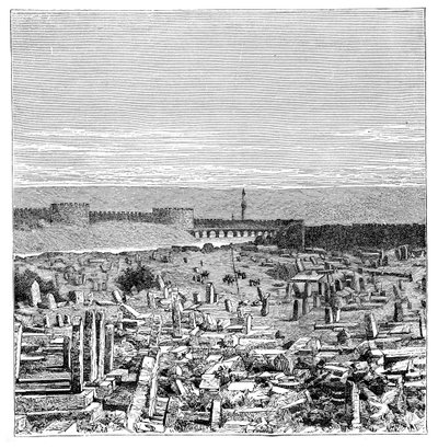 Most na rzece Tygrys, Diyarbakir, Turcja, 1895 autorstwa Unbekannt