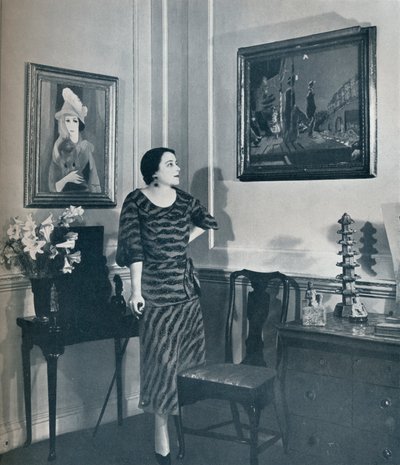 Narożnik w domu Lady Jowitt, 1934 autorstwa Unbekannt
