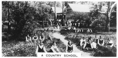 Szkoła wiejska, Australia, 1928 autorstwa Unbekannt