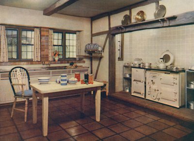 Kuchnia w wiejskim domu przeprojektowana przez panią Darcy Braddell, Londyn, 1936 autorstwa Unbekannt