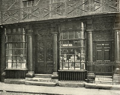 Wspaniały sklep w Artillery Row, Houndsditch, Londyn, z drugiej połowy XVIII wieku, autorstwa Unbekannt