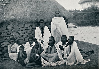 Grupa Abisyńczyków, 1912 autorstwa Unbekannt