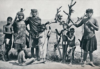 Grupa Zulusów, 1912 autorstwa Unbekannt