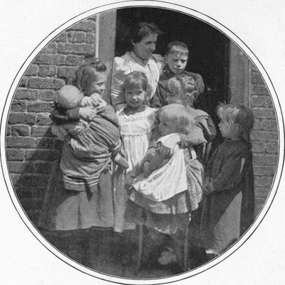 Szczęśliwa mała grupa, Londyn, ok. 1901 1901 autorstwa Unbekannt