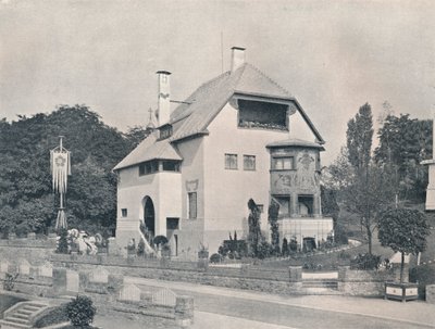 Dom projektu Hansa Christiansena, ok. 1901 1901-1902 autorstwa Unbekannt