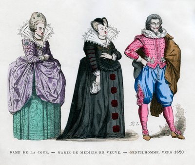 Dama dworska Maria de Medici jako wdowa i dżentelmen, ok. 1620 1882-1884 autorstwa Unbekannt