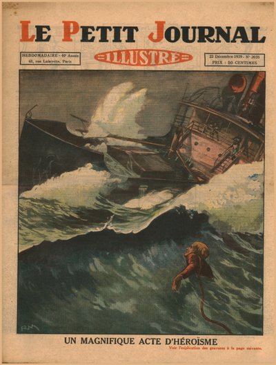 Wspaniały akt heroizmu, 1929. autorstwa Unbekannt