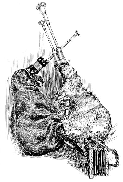 Musette i dudy, 1901 autorstwa Unbekannt