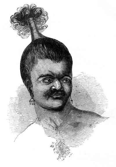Pochodzący z wyspy Omdai, 1848 autorstwa Unbekannt