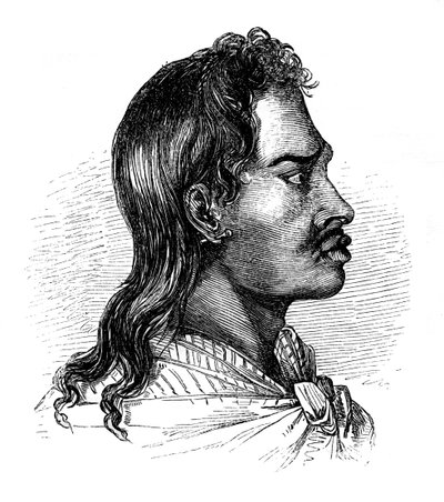Pochodzący z Tahiti, 1848 autorstwa Unbekannt