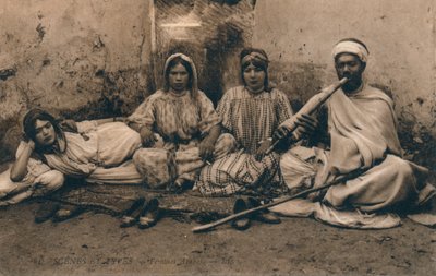 Fotografia przedstawiająca tradycyjne ludy arabskie, ok. 1909 autorstwa Unbekannt
