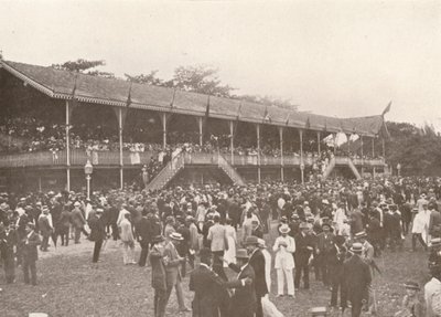 Część Derby Club Racecourse Enclosure, 1914 autorstwa Unbekannt