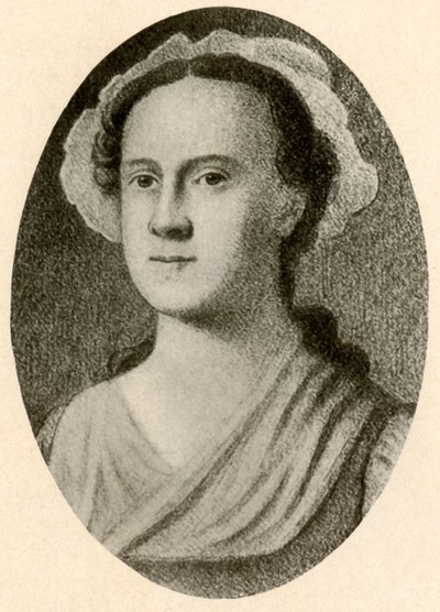 Portret Miss Hill z Filadelfii, c1756, 1937. autorstwa Unbekannt