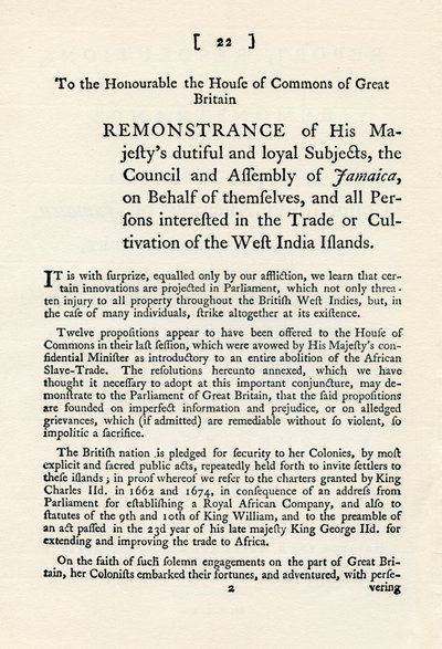 Remonstracja tematu handlu niewolnikami, 1789 1965 autorstwa Unbekannt