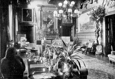 Salon, Sandringham House, Norfolk, 1910 autorstwa Unbekannt