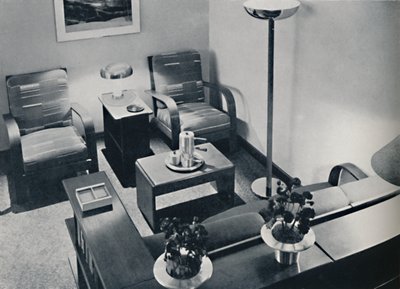 Część salonu, 1936 autorstwa Unbekannt