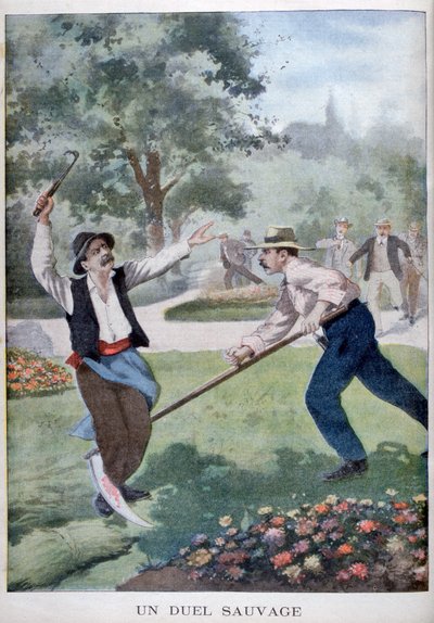 Dzika walka na narzędzia żniwne, 1902 autorstwa Unbekannt