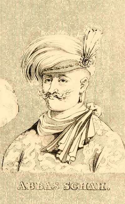 Abbas Szach, 1571-1629, 1830. autorstwa Unbekannt