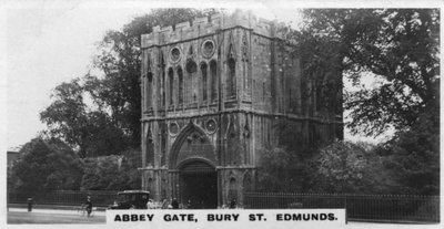 Abbey Gate, Bury St Edmunds, Suffolk, ok. 1920 autorstwa Unbekannt