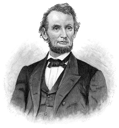 Abraham Lincoln, 16. prezydent Stanów Zjednoczonych, 1900 autorstwa Unbekannt