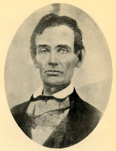 Abraham Lincoln, 1858, 1930. autorstwa Unbekannt