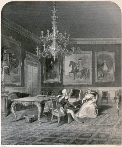 Przystąpienie królowej Wiktorii, 1837 autorstwa Unbekannt