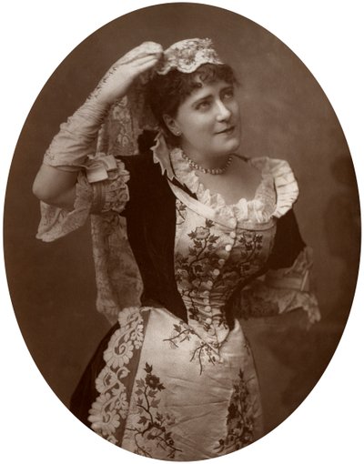Ada Cavendish, brytyjska aktorka, 1882 autorstwa Unbekannt