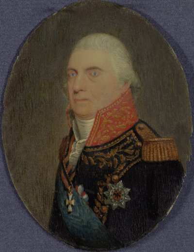 Admirał Jan Hendrik van Kinsbergen 1735-1819, hrabia Doggersbank, ok. 1930 r. 1810 autorstwa Unbekannt