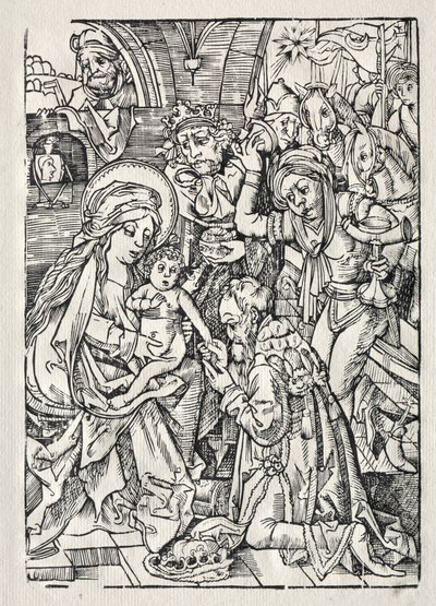 Adoracja Królów, c. 1500. autorstwa Unbekannt