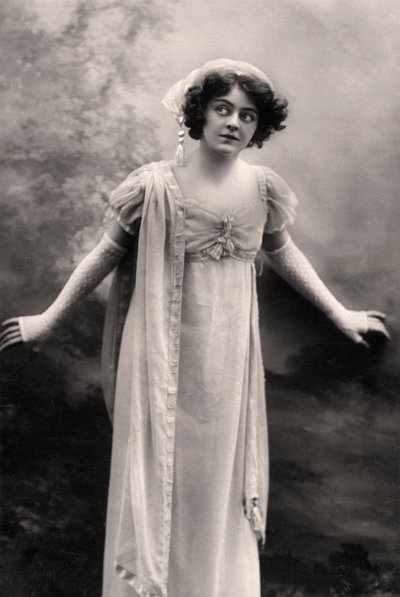 Adrienne Augarde 1882-1913, angielska aktorka, 1907 autorstwa Unbekannt