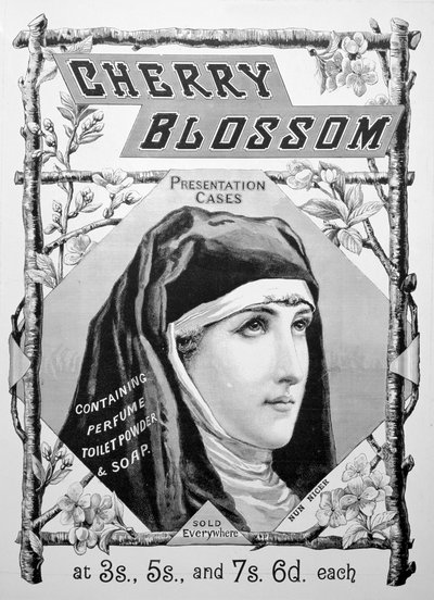 Reklama kosmetyków Cherry Blossom, 1893 autorstwa Unbekannt