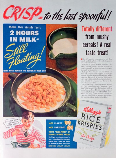Reklama dla Kelloggs Rice Krispies, 1939 autorstwa Unbekannt