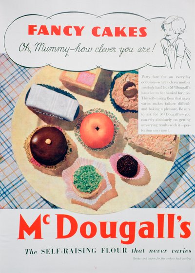 Reklama mąki McDougalls, 1935 autorstwa Unbekannt