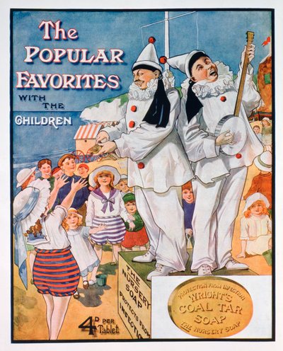 Reklama mydła smołowego Wrights, 1914 autorstwa Unbekannt