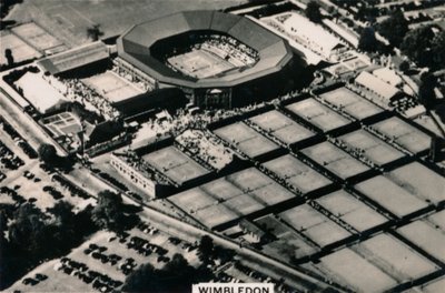 Widok z lotu ptaka na Wimbledon, 1939 autorstwa Unbekannt