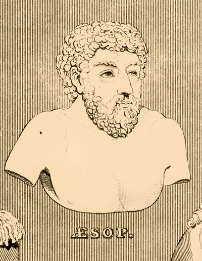 Ezop, c620-564 pne, 1830. autorstwa Unbekannt